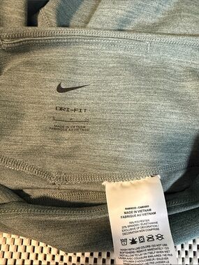 Nike Gray Heather Dri-FIT Athletic Top